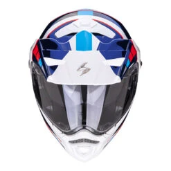 Policarbonato Casco Modulare Scorpion Adx-2 Camino Bianco Blu Rosso 6 Policarbonato Casco Modulare Scorpion Adx-2 Camino Bianco Blu Rosso -Scorpion scorpion adx2 camino biancoblurosso 2