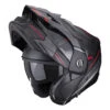 Policarbonato Casco Modulare Scorpion Adx-2 Carrera Nero Rosso -Scorpion scorpion adx2 carrera rosso