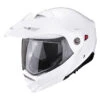Policarbonato Casco Modulare Scorpion Adx-2 Solid Bianco