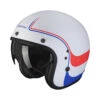 Custom Casco Scorpion Belfast Evo Soul Bianco Blu Rosso 2 Custom Casco Scorpion Belfast Evo Soul Bianco Blu Rosso -Scorpion scorpion belfast evo soul biancoblurosso