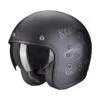 Custom Casco Scorpion Belfast Evo Pique Nero Argento -Scorpion scorpion belfastevo pique argento