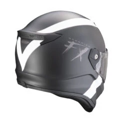 Fibra Casco Scorpion Covert Fx Gallus Nero Opaco Bianco -Scorpion scorpion covert fx gallus nero 3