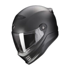 Fibra Casco Scorpion Covert Fx Solid Nero Opaco