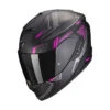 Fibra Scorpion Exo 1400 Evo Air Shell Nero Opaco Rosa 2 Fibra Scorpion Exo 1400 Evo Air Shell Nero Opaco Rosa -Scorpion scorpion exo1400 air shell rosa