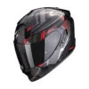 Fibra Scorpion Exo 1400 Evo Air Shell Nero Rosso 2 Fibra Scorpion Exo 1400 Evo Air Shell Nero Rosso -Scorpion scorpion exo1400 air shell rosso
