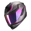 Fibra Casco Scorpion Exo 1400 Air Attune Rosa Nero -Scorpion scorpion exo1400air attune rosa