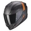 Fibra Casco Scorpion Exo 1400 Carbon Air Drik Arancio