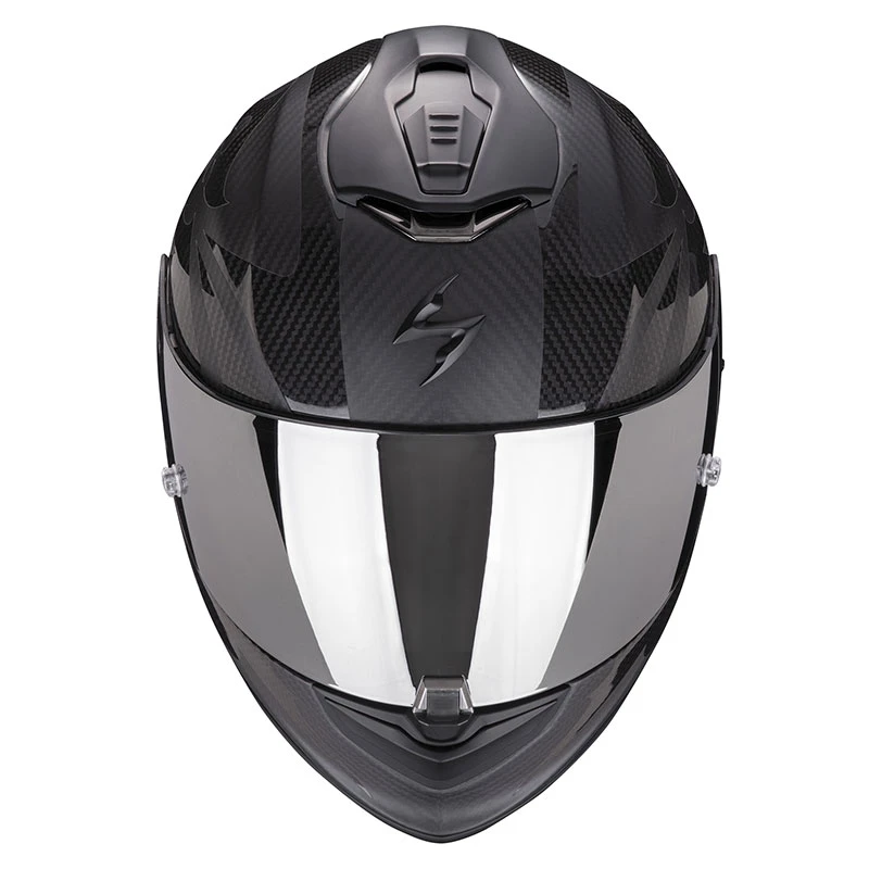Fibra Casco Scorpion Exo 1400 Carbon Air Obscura Nero 4 Fibra Casco Scorpion Exo 1400 Carbon Air Obscura Nero - immagine 2