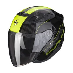 Policarbonato Casco Scorpion Exo 230 Condor Nero Giallo