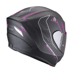 Policarbonato Casco Scorpion Exo 391 Spada Nero Opaco Rosa -Scorpion scorpion exo391 spada rosa 3