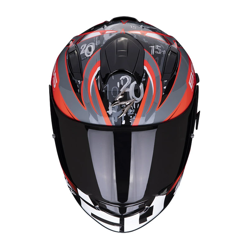 Policarbonato Casco Scorpion Exo 491 Fabio 20 4 Policarbonato Casco Scorpion Exo 491 Fabio 20 - immagine 2