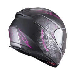 Policarbonato Casco Scorpion Exo 491 Run Nero Opaco Rosa -Scorpion scorpion exo491 run neromattrosa 3