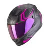 Policarbonato Casco Scorpion Exo 491 Spin Nero Opaco Rosa -Scorpion scorpion exo491 spin rosa