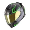 Policarbonato Casco Scorpion Exo 491 Spin Nero Verde 2 Policarbonato Casco Scorpion Exo 491 Spin Nero Verde -Scorpion scorpion exo491 spin verde