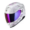 Policarbonato Scorpion Exo 520 Evo Air Melrose Bianco Rosa -Scorpion scorpion exo520 evo melrose biancorosa