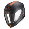 Policarbonato Casco Scorpion Exo 520 Air Laten Nero Arancio -Scorpion scorpion exo520air laten arancio