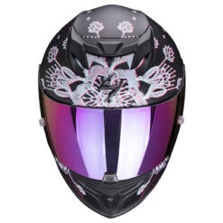 Policarbonato Casco Scorpion Exo 520 Air Tina Nero Argento -Scorpion scorpion exo520air tina nero 2