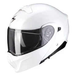 Policarbonato Casco Modulare Scorpion Exo 930 Solid Bianco