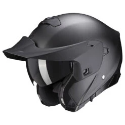 Policarbonato Casco Modulare Scorpion Exo 930 Solid Nero Opaco -Scorpion scorpion exo930 solid neromatt 4