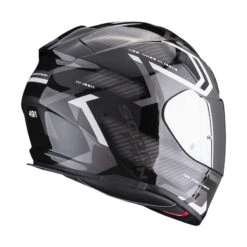 Policarbonato Casco Scorpion Exo 491 Spin Nero Bianco -Scorpion scorpion exo 491 spin nerobianco 3