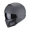 Mentoniera Removibile Casco Scorpion Exo Combat 2 Graphite Grigio -Scorpion scorpion exo combat 2 graphite grigio
