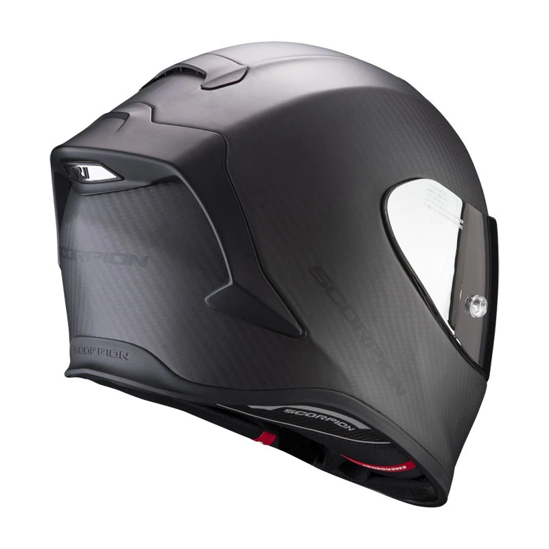 Fibra Casco Scorpion Exo R1 Evo Carbon Air Nero Opaco 5 Fibra Casco Scorpion Exo R1 Evo Carbon Air Nero Opaco - immagine 3