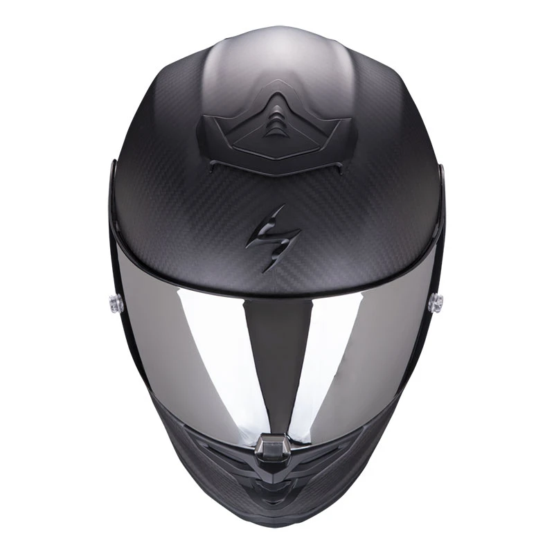 Fibra Casco Scorpion Exo R1 Evo Carbon Air Nero Opaco 4 Fibra Casco Scorpion Exo R1 Evo Carbon Air Nero Opaco - immagine 2