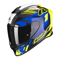 Fibra Scorpion Exo R1 Evo Carbon Air Supra Giallo Blu