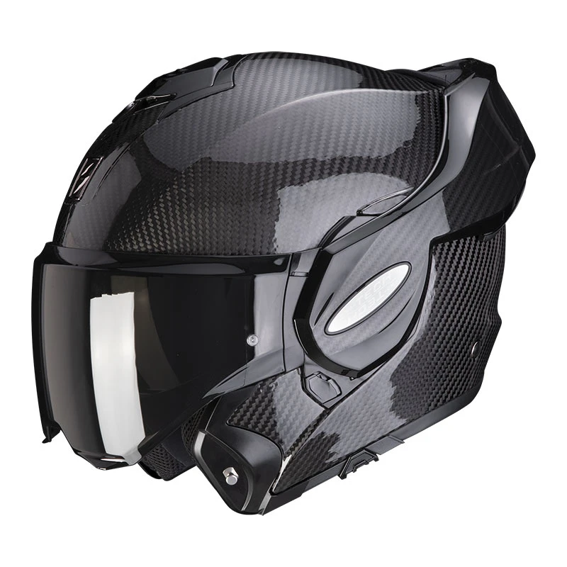 Fibra Casco Scorpion Exo Tech Evo Carbon Nero 3 Fibra Casco Scorpion Exo Tech Evo Carbon Nero