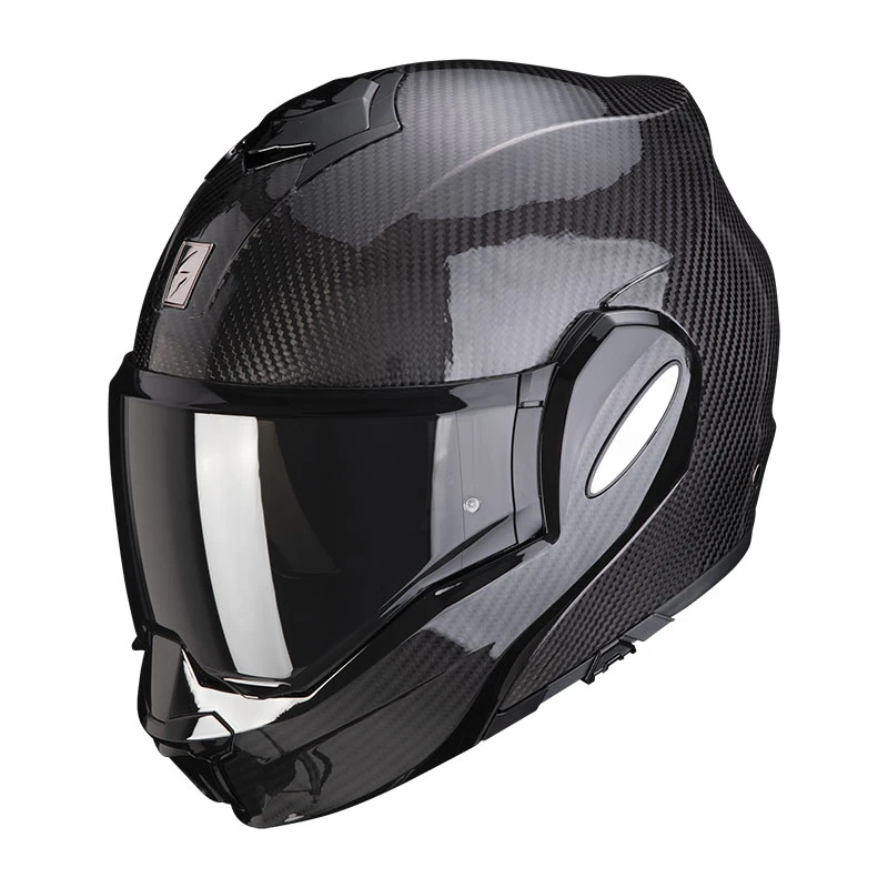 Fibra Casco Scorpion Exo Tech Evo Carbon Nero 4 Fibra Casco Scorpion Exo Tech Evo Carbon Nero - immagine 2