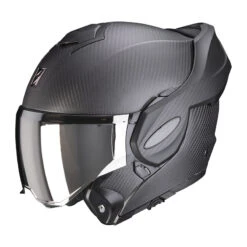 Fibra Casco Scorpion Exo Tech Evo Carbon Nero Opaco