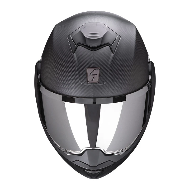 Fibra Casco Scorpion Exo Tech Evo Carbon Nero Opaco 5 Fibra Casco Scorpion Exo Tech Evo Carbon Nero Opaco - immagine 3