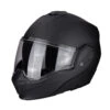 Policarbonato Casco Modulare Scorpion Exo Tech Solid Nero Opaco