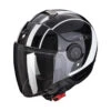 Policarbonato Casco Scorpion Exo City Scoot Nero Bianco 2 Policarbonato Casco Scorpion Exo City Scoot Nero Bianco -Scorpion scorpion exocity scoot nerobianco