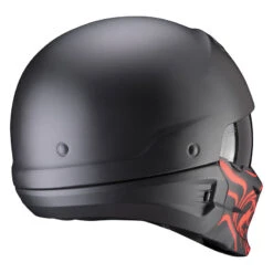 Mentoniera Removibile Casco Scorpion Exo Combat Evo Samurai Nero Rosso -Scorpion scorpion exocombatevo samurai rosso 3