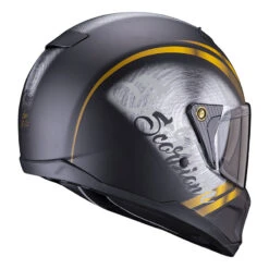 Fibra Casco Scorpion Exo Hx1 Ohno Nero Oro -Scorpion scorpion exohx1 ohno oro 3