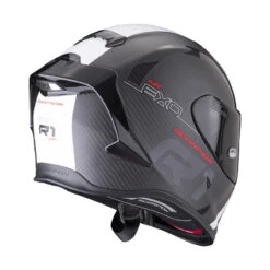 Fibra Casco Scorpion Exo R1 Carbon Air Mg Nero Bianco 7 Fibra Casco Scorpion Exo R1 Carbon Air Mg Nero Bianco -Scorpion scorpion exor1 carbon mg bianco 3