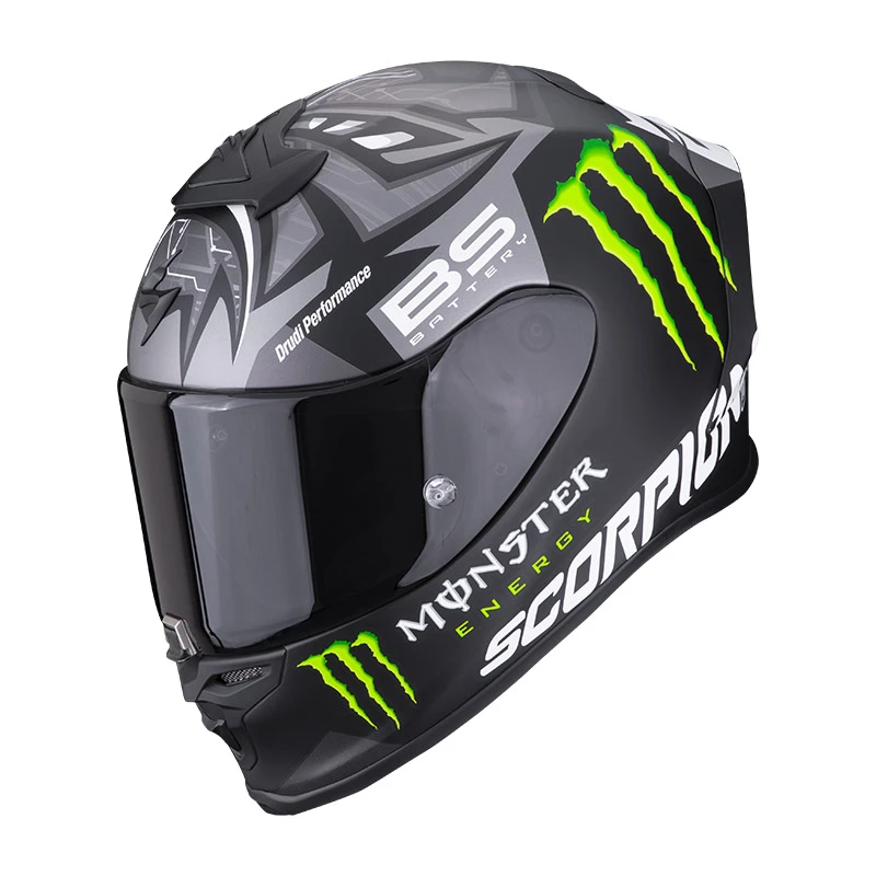 Fibra Scorpion Exo R1 Fabio Monster Replica Nero Argento 3 Fibra Scorpion Exo R1 Fabio Monster Replica Nero Argento