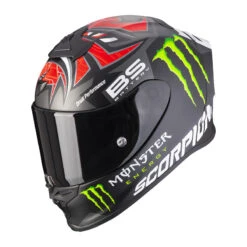 Fibra Scorpion Exo R1 Fabio Monster Replica Nero Rosso