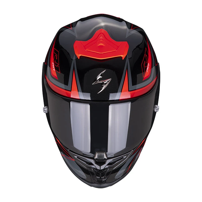 Fibra Scorpion Exo R1 Evo Air Gaz Nero Opaco Rosso 4 Fibra Scorpion Exo R1 Evo Air Gaz Nero Opaco Rosso - immagine 2