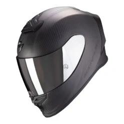 Fibra Casco Scorpion Exo R1 Carbon Air Nero Opaco