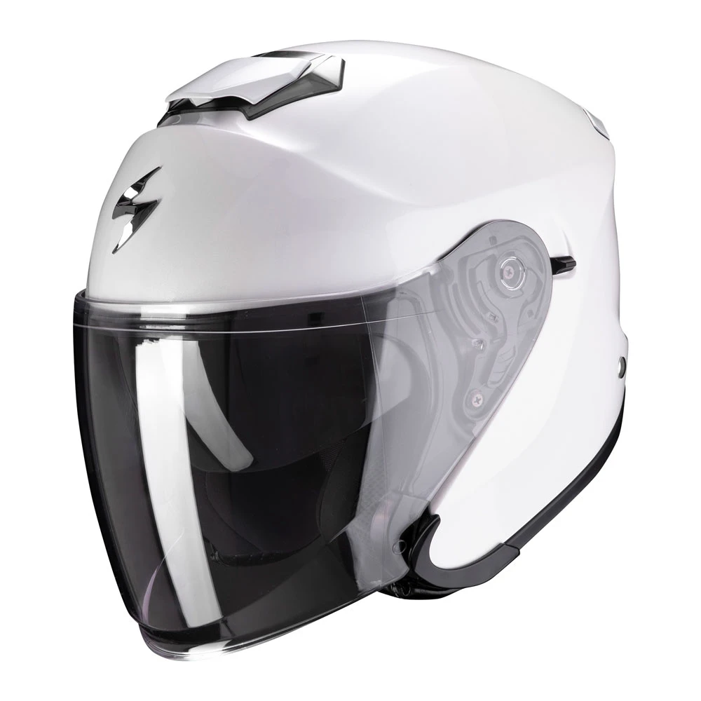 Fibra Casco Jet Scorpion Exo S1 Bianco 3 Fibra Casco Jet Scorpion Exo S1 Bianco