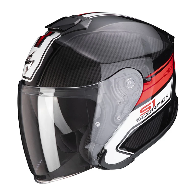 Fibra Casco Scorpion Exo S1 Cross Ville Nero Rosso 3 Fibra Casco Scorpion Exo S1 Cross Ville Nero Rosso
