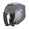 Fibra Casco Jet Scorpion Exo S1 Solid Grigio Cemento -Scorpion scorpion exos1 griscemento
