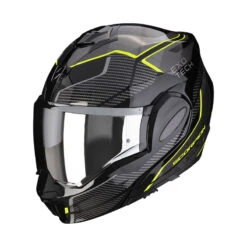 Policarbonato Casco Scorpion Exo Tech Evo Animo Nero Giallo
