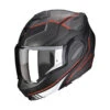 Policarbonato Casco Scorpion Exo Tech Evo Animo Nero Opaco Rosso -Scorpion scorpion exotech animo rosso