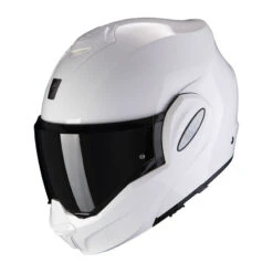 Policarbonato Casco Scorpion Exo Tech Evo Solid Bianco -Scorpion scorpion exotech evo solid bianco 2