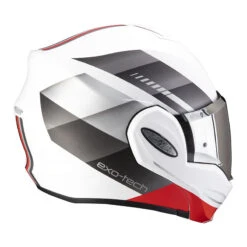 Policarbonato Casco Scorpion Exo Tech Evo Genre Bianco Argento -Scorpion scorpion exotech genre bianco 3
