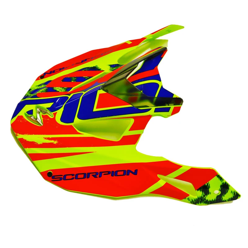 Supporti Visiera Scorpion Frontino Vx-15 Kitsune Nero Giallo 3 Supporti Visiera Scorpion Frontino Vx-15 Kitsune Nero Giallo