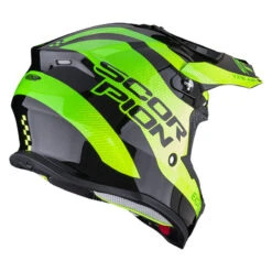 Policarbonato Casco Scorpion Vx-16 Evo Air Soul Nero Verde 6 Policarbonato Casco Scorpion Vx-16 Evo Air Soul Nero Verde -Scorpion scorpion vx16 evo air soul verde 3